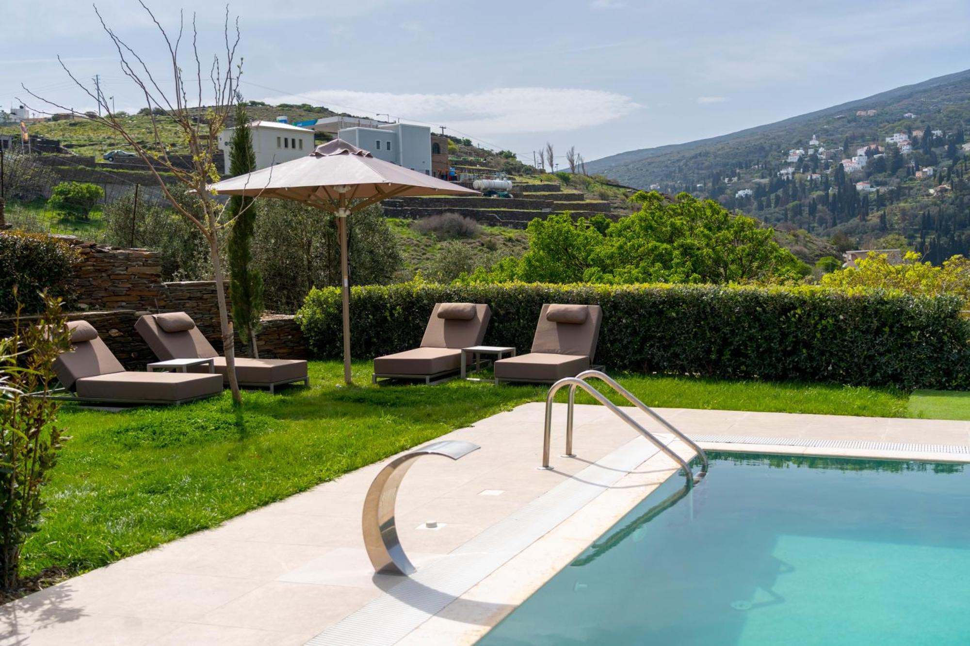 Suitehome Villas With Private Pools By Explore Andros Dış mekan fotoğraf